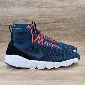 Nike Air Footscape Magista Flyknit Men's Size 12.5 Midnight Turquoise Sneakers
